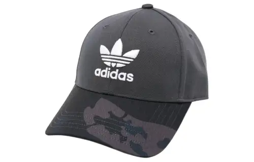 Adidas Camouflage-print Logo-embroidered Cap