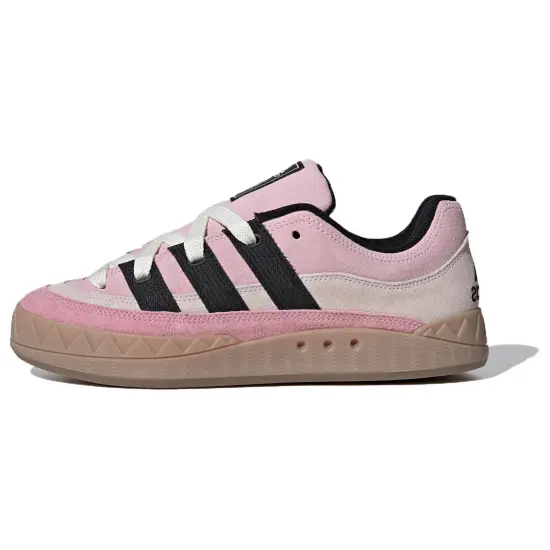 adidas originals Adimatic Skateboarding Shoes Unisex Low-top Pink/Black/White