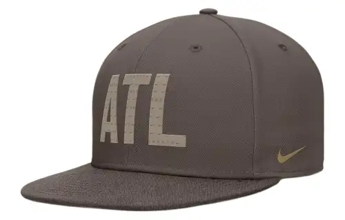 Nike Atlanta Braves Statement True Men's Nike Dri FIT Mlb Fitted Hat