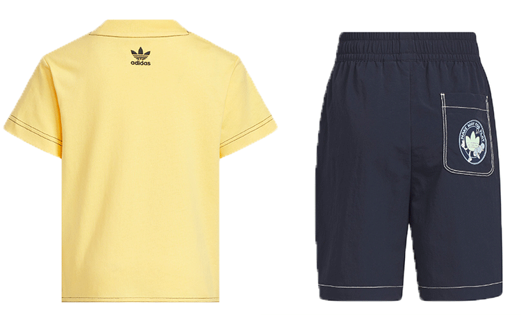 Детский костюм adidas (синий) — фото 4