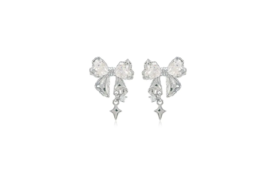 COPI Alloy Stud Earrings Women's