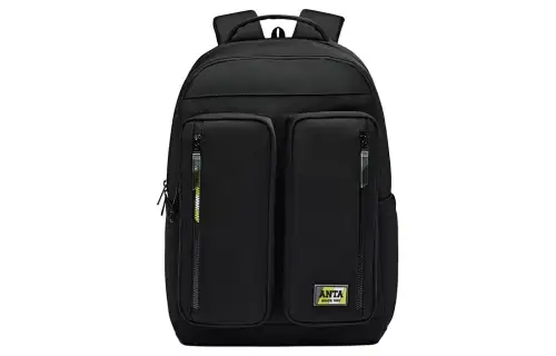 Anta Fabric Backpack Unisex Basic Black