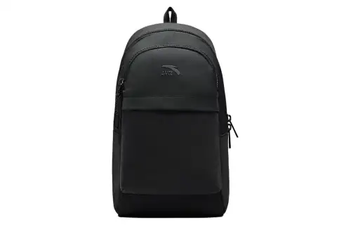 Anta Fabric Sling Bag Regular Unisex Basic Black