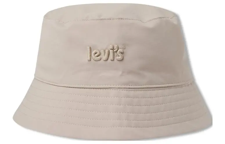 Levi's Polyester Bucket Hats Men's Khaki