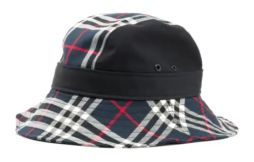 Burberry Check Print Bucket Hat