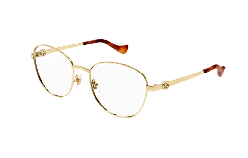 GUCCI Eyewear Round Frame Glasses