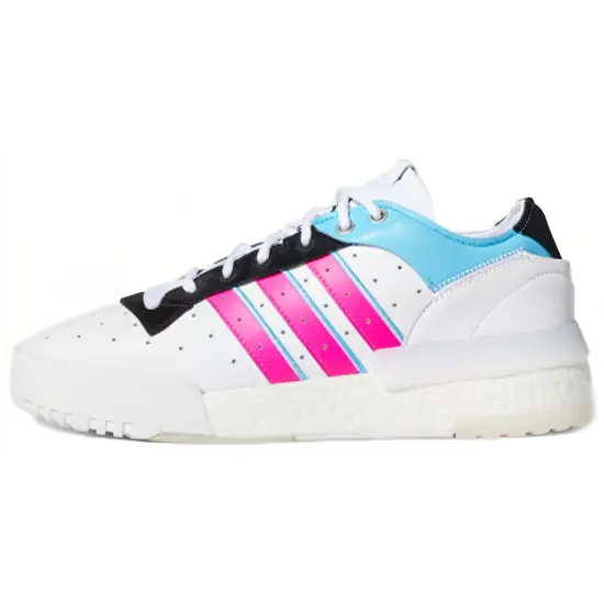 Adidas Originals Rivalry Skateboarding Shoes Unisex Low-top White/black/blue/pink