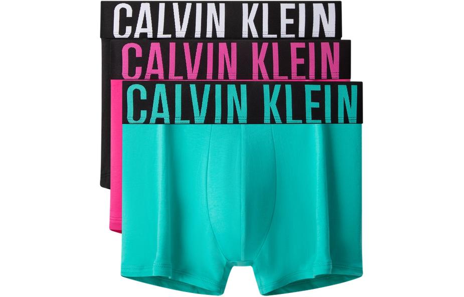 Мужские трусы CALVIN KLEIN (черные, 3 штуки)