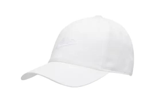 Nike Cotton Baseball Caps Unisex White