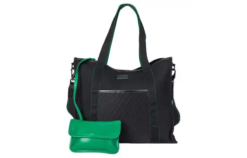 Anta Life Collection Fabric Shoulder Bag Women's Basic Black