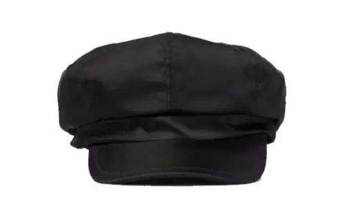 PRADA Recycled Nylon Berets Women's Black
