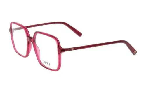 DIOR Acetate Rectangular Eyeglass Frames Women's Pink