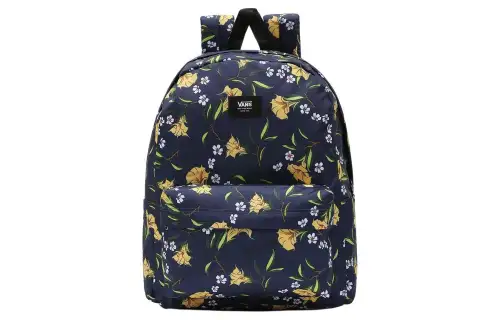 Vans Polyester Backpack Unisex Marine Blue