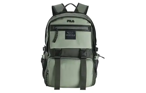 FILA Fabric Backpack Regular Men's Crab Shell Gray