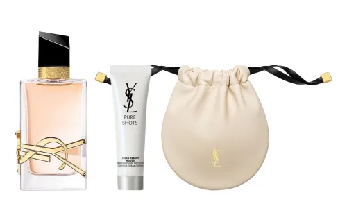 YSL, cleansing milk, perfume, set, bag, 50 ml, 30 ml