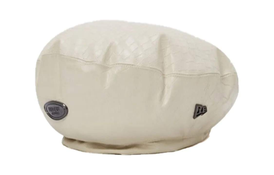 New Era Polyester Berets Unisex White