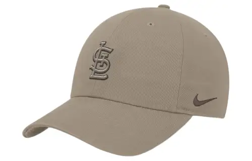 Nike Cotton Baseball Caps Men's Khaki
