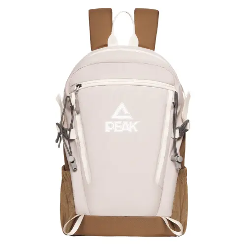 PEAK 300D Encrypted Fabric Backpack Unisex Camel/Jasper/Black White