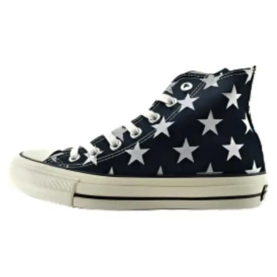 Converse All Star Anti-Slip Wear-Resistant High-Top Canvas Shoes Unisex Black Beige