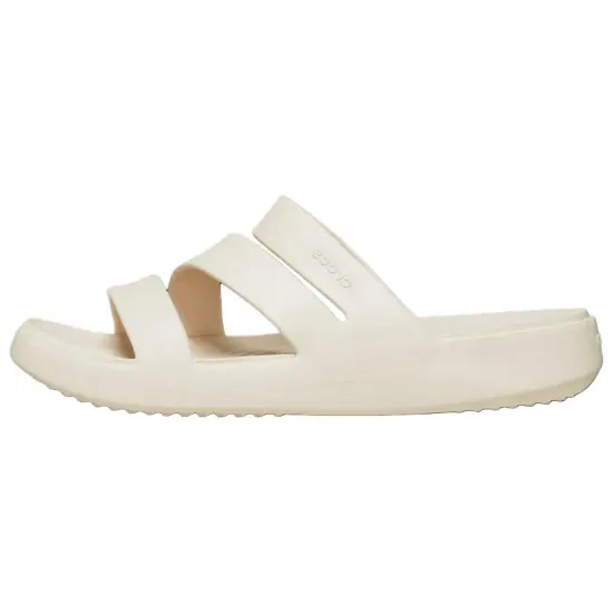 Crocs Getaway Strappy Slides 'Cream White' Women's