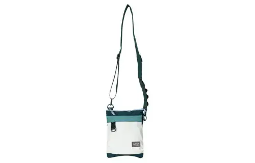 Anta Fabric Shoulder Bag, Crossbody Bag Regular Unisex Palm Green & Gray Green