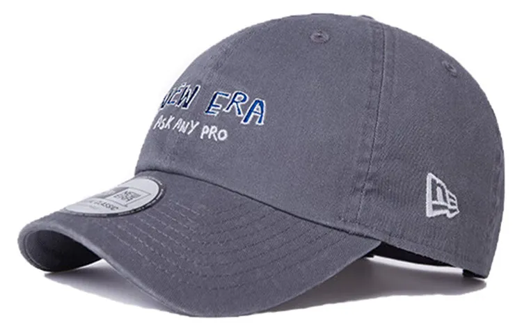New Era Cotton Baseball Caps Unisex Gray