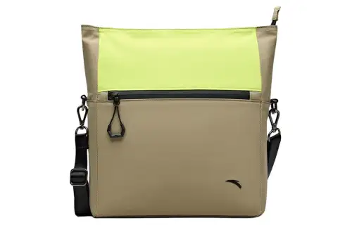 Anta Fabric Shoulder Bag, Crossbody Bag Regular Unisex Green