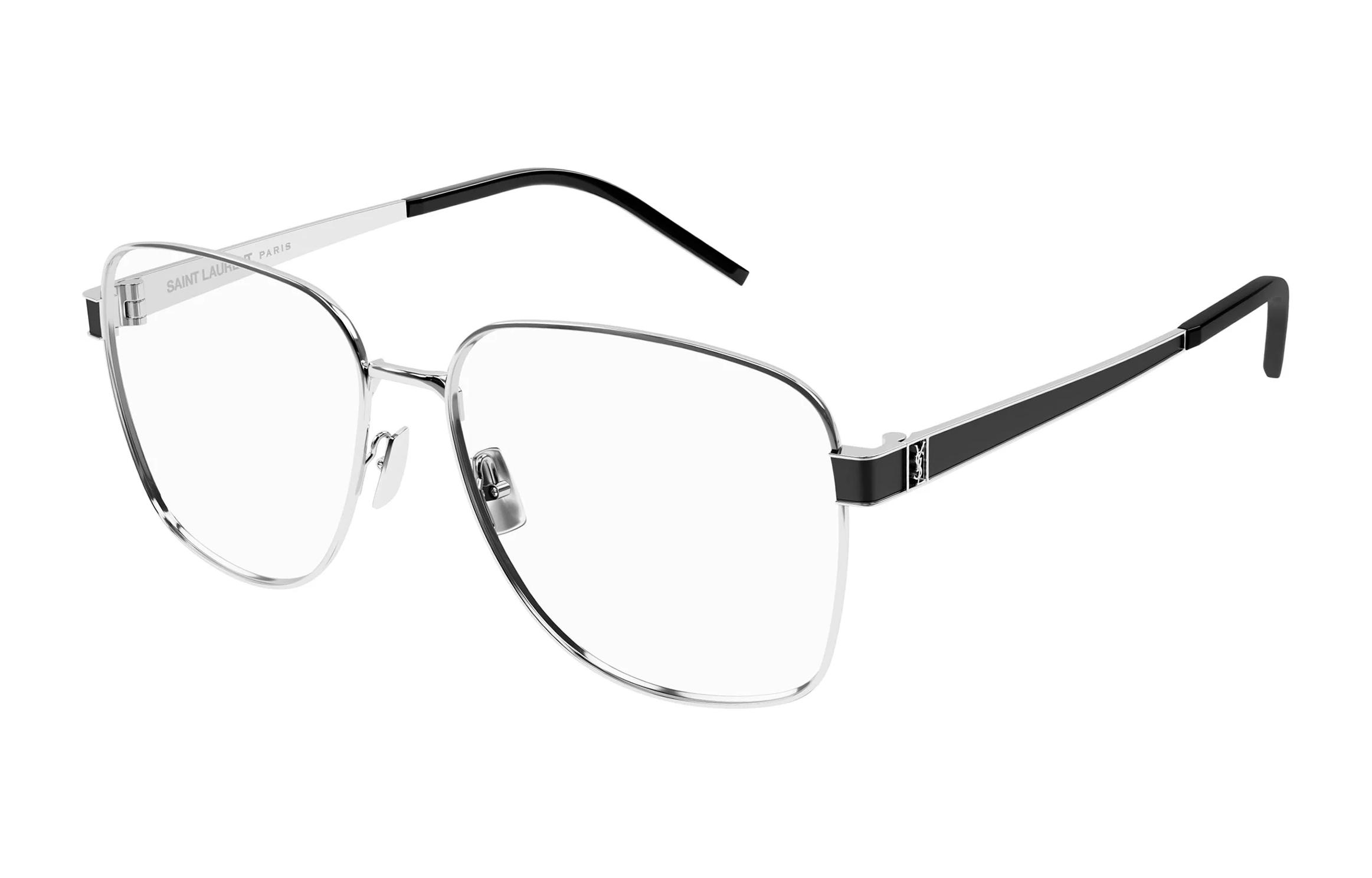 Мужские очки SAINT LAURENT (серебряные)
