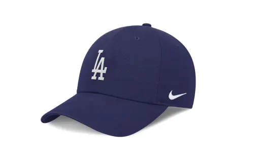 Nike Cotton Baseball Caps Men's Blue