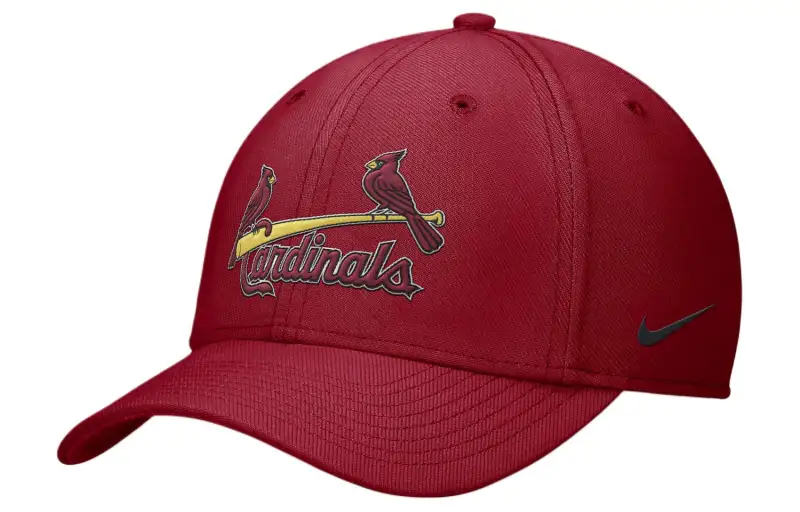 Nike Polyester Baseball Caps Men's Red