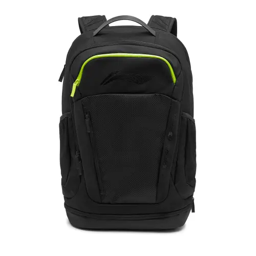 Li Ning Fitness Series Polyester Sports Backpack Regular Unisex Black