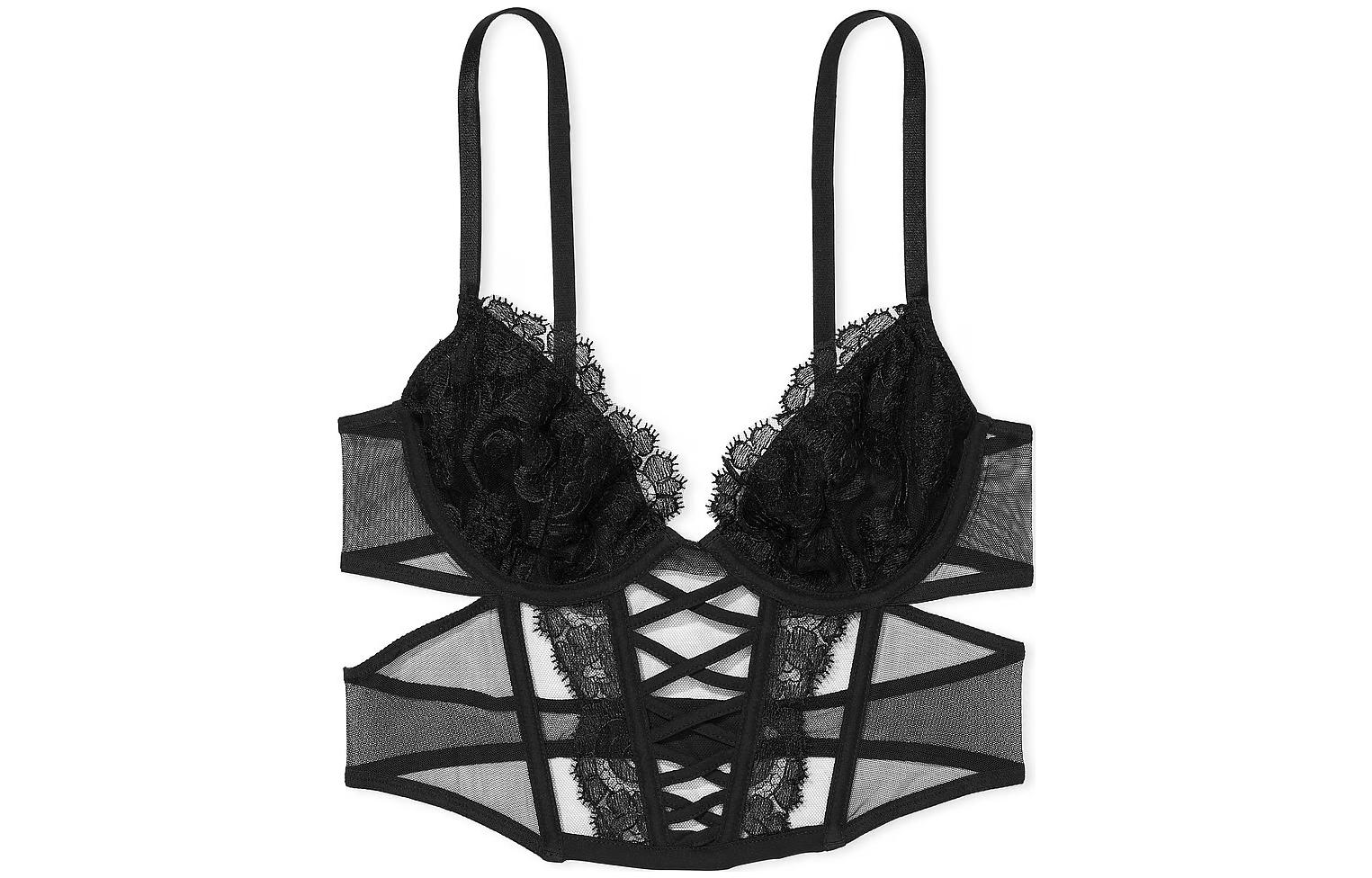 Женский корсет Victoria's Secret (черный)