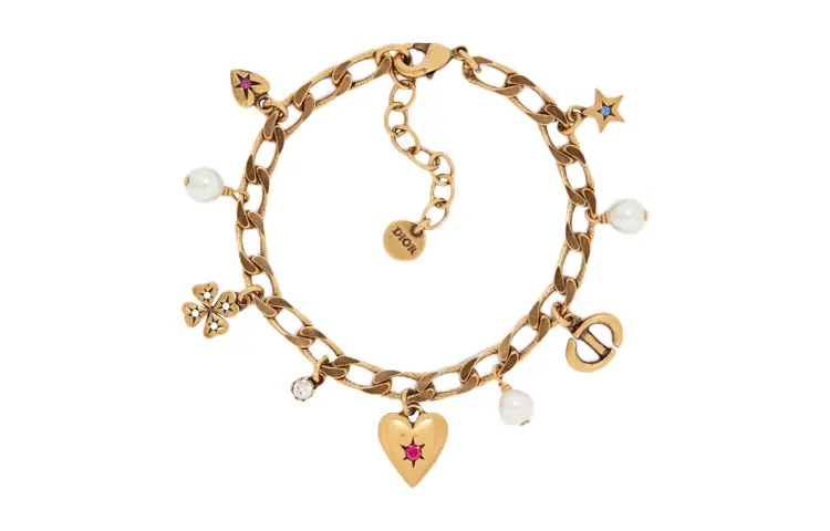 DIOR Metal Bracelets Unisex Gold