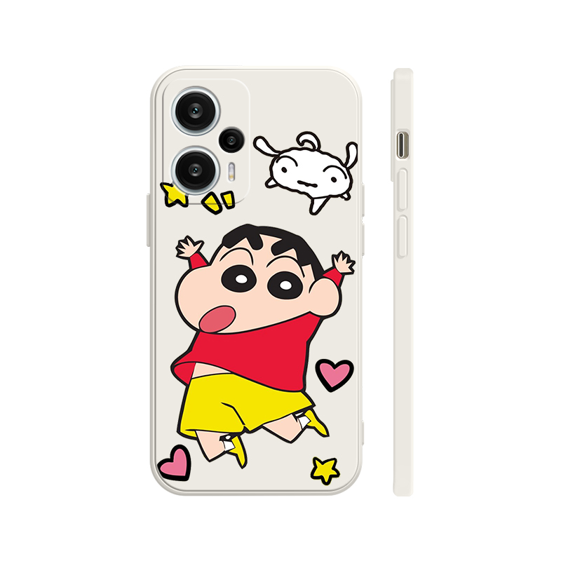 Xiaomi, silicone cartoon crayons, compatible cute trend phone case, material, 12/11, 10, 13 pro+, for beloved