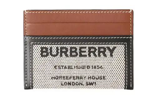 Burberry Horseferry Card Case Tan/Black