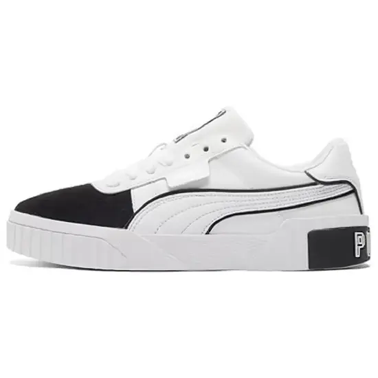 PUMA CALI Skateboarding Shoes Women's Low-top White/Black
