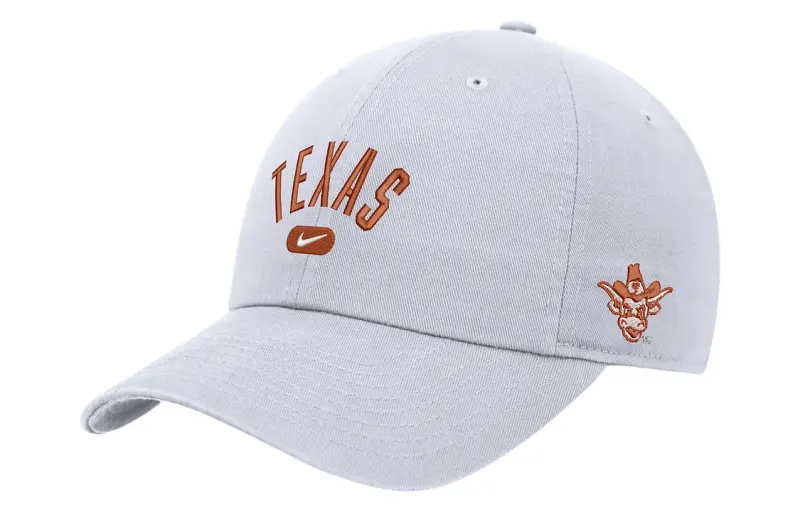 Nike Cotton Baseball Caps Unisex Gray