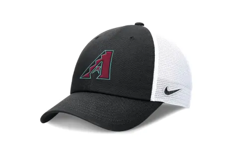 Nike Cotton, Polyester Baseball Caps Men's Black/White
