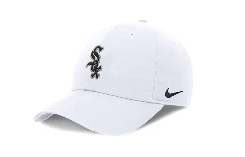 Nike Cotton Baseball Caps Men's White
