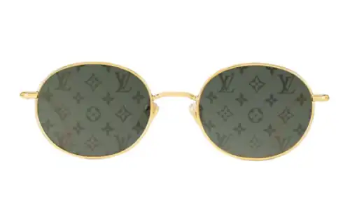 Lois Vitton Z2100 Lv Bright Round Sunglasses