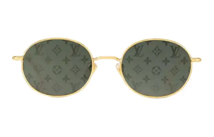 Lois Vitton Z2100 Lv Bright Round Sunglasses