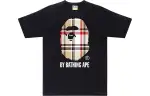 Bape A BATHING APE Check By Bathing Tee