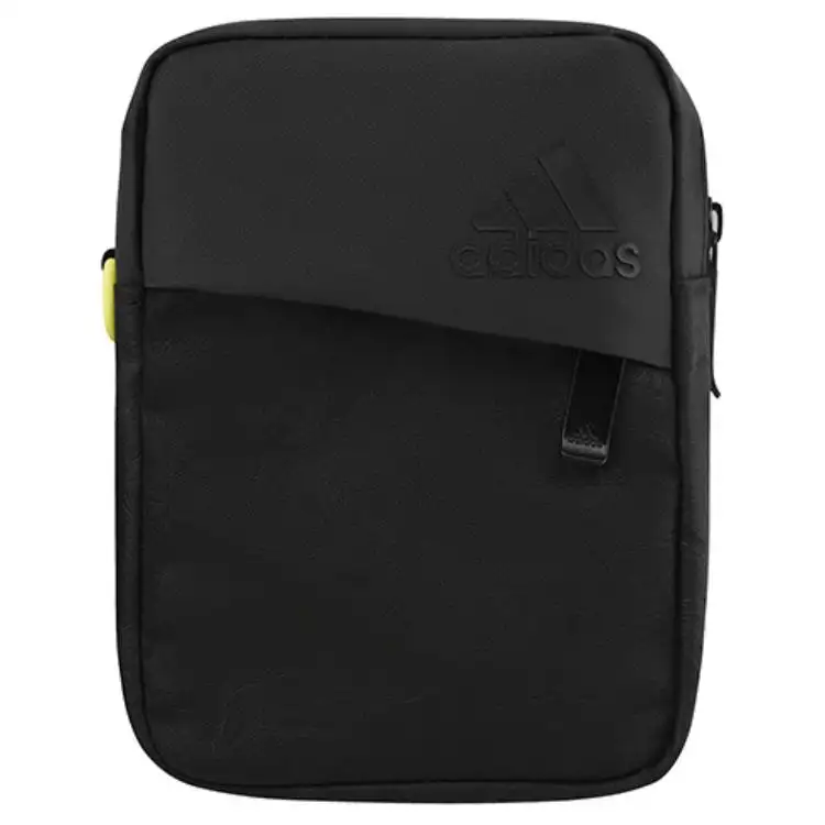 Adidas Polyester Shoulder Bag Unisex Pure Black