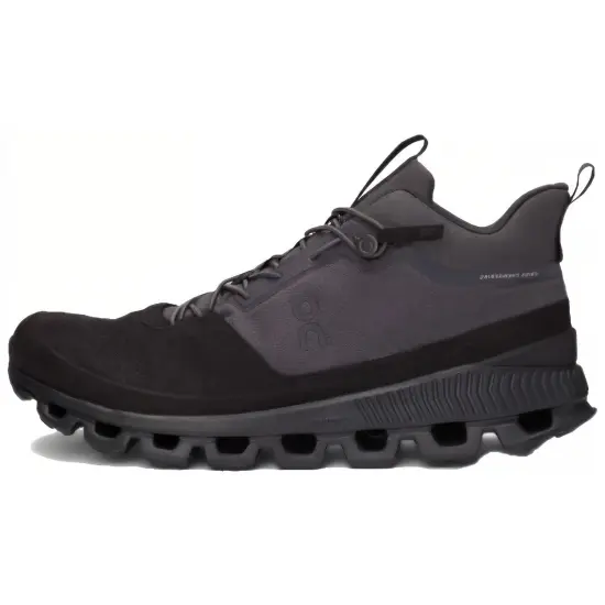 On Cloud Hi Cushioning Anti Slip And Wear Resistant Low Top Running Shoes Men's Black