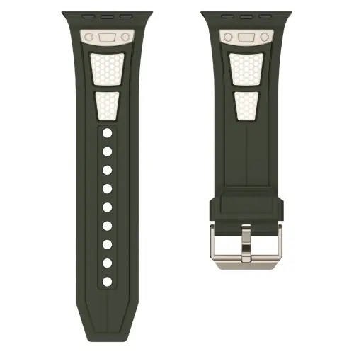 Apple, silicone fashionable universal watch strap for men and women, material