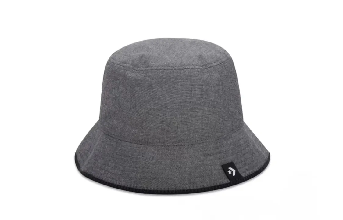 Converse Cotton, Polyester Bucket Hats Unisex Black