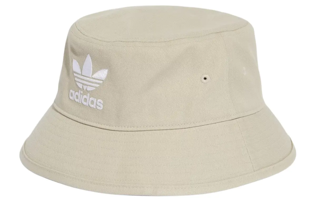 Adidas Originals Cotton Bucket Hats Unisex Beige