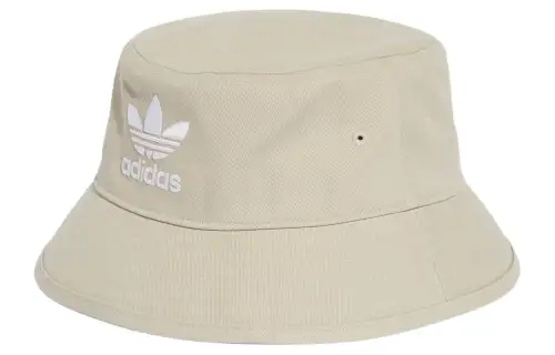 Adidas Originals Cotton Bucket Hats Unisex Beige