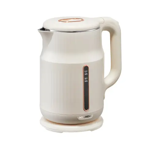 HYUNDAI Teapot, thermos stainless steel, 1700 ml, anti-scald, stainless steel AISI 304