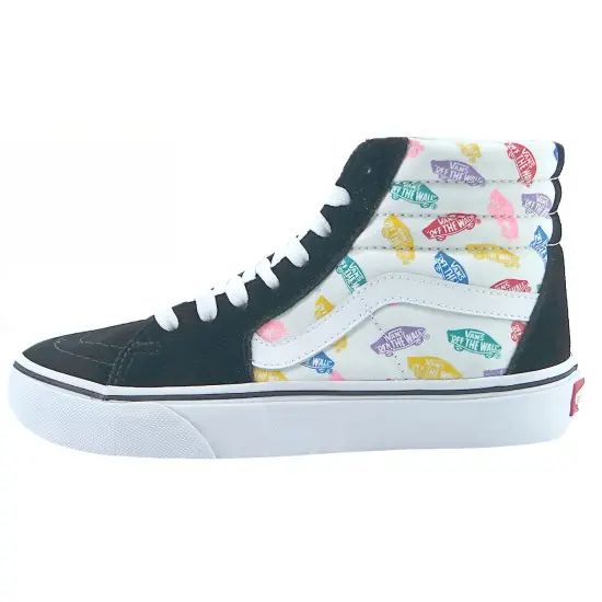 Vans SK8 Skateboarding Shoes Women's High-top Black/white/color